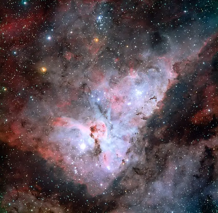 hubble carina nebula