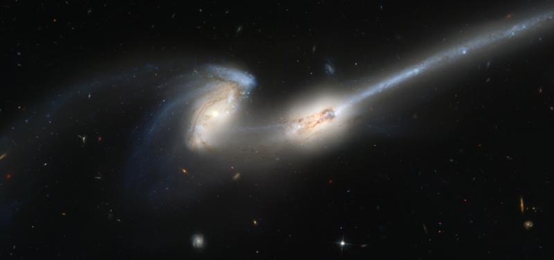 Mice Galaxies (NGC 4676): Colliding Galaxies in Coma Cluster ...