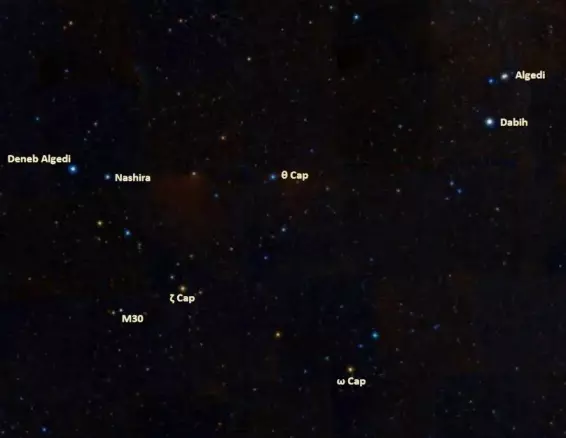 Premium Photo  Capricornus constellation, cluster of stars, sea