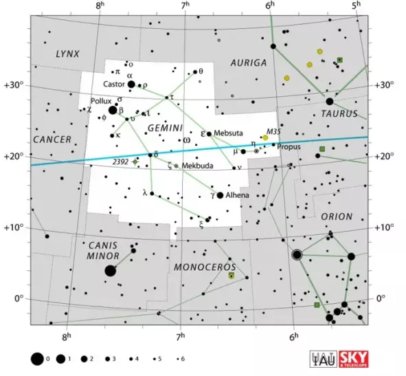 current night sky map printable