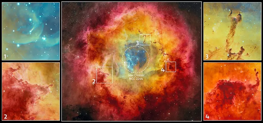 rosette nebula DECam