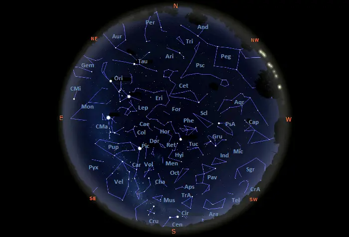 Constellations In The Sky Tonight – Constellation Guide