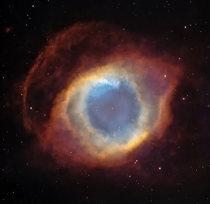 helix nebula,NGC 7293, Caldwell 63,eye of sauron nebula,eye of god nebula