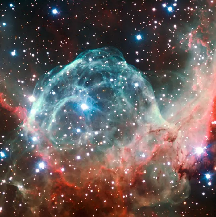 thor's helmet nebula,duck nebula