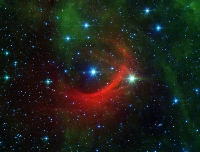 kappa cassiopeiae bow shock