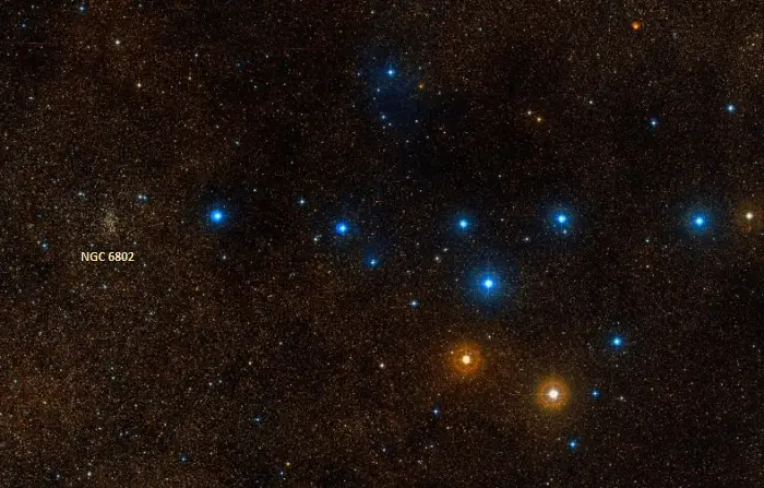 brocchi's cluster and NGC 6802