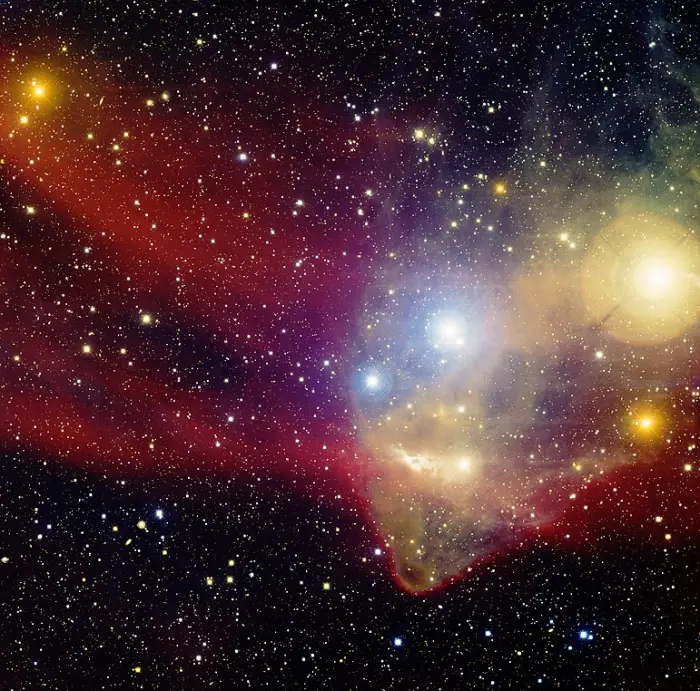 great lacerta nebula