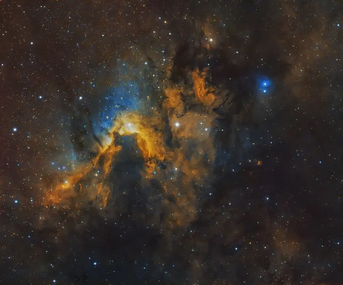 cave nebula,caldwell 9