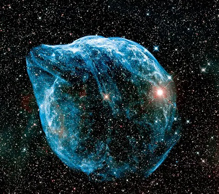 sharpless 308,dolphin head nebula,sh2-308,wolf-rayet nebula